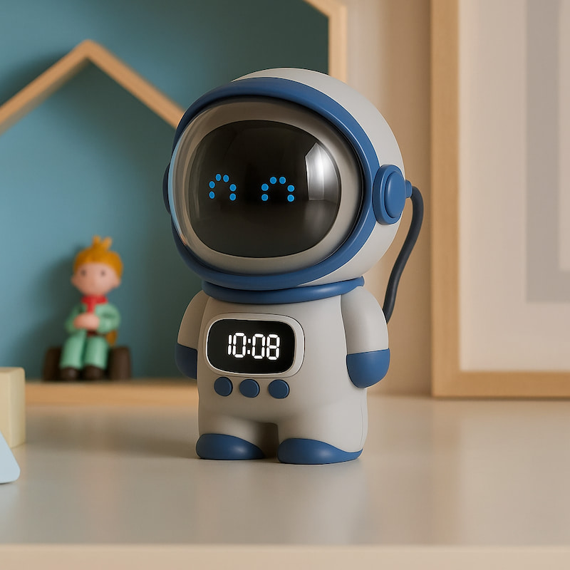 Réveil astronaute enfant